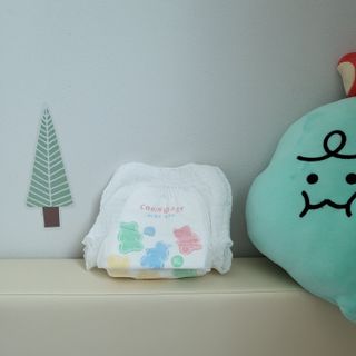 쿠잉 윙윙 풀커버 팬티기저귀 (L/XL/XXL) 1팩 — 5점을 준 리뷰어가 2023년 1월 올린 사용 사진