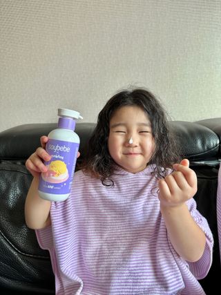 소이베베X신비아파트 세라마이드 베이비 아토 로션 — 5점을 준 리뷰어가 2023년 3월 올린 사용 사진