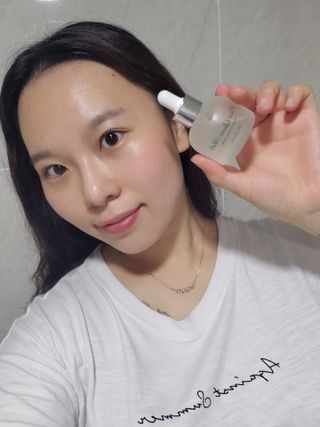 브에노 파리퀸 윌 페이스 오일 — 5점을 준 리뷰어가 2021년 7월 올린 사용 사진