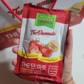 제이제이바이오 더단마토 프리미엄주스 100ml 30팩입 - 무설탕 스테비아 토마토즙 — 3.5점을 준 리뷰어가 2021년 11월 올린 사용 사진