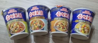 NISSIN 닛신 컵누들  4종 - 씨푸드오리지날, 씨푸드 스파이시, 씨푸드 커리, 씨푸드 XO소스 — 5점을 준 리뷰어가 2022년 12월 올린 사용 사진