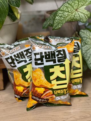 맛있게 채우는 단백질 12g, 닥터유 단백질칩 — 4.5점을 준 리뷰어가 2023년 12월 올린 사용 사진