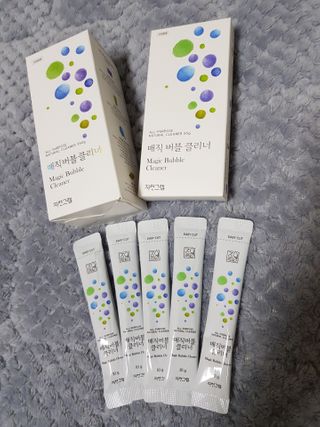 자연그램 매직버블클리너 스틱형 5포x 2세트 — 5점을 준 리뷰어가 2021년 1월 올린 사용 사진