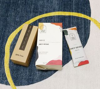 [맘메이크] 체중조절 다이어트 쉐이크 — 5점을 준 리뷰어가 2021년 8월 올린 사용 사진