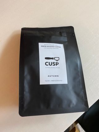 커스프 블렌드 당일 로스팅 커피원두 홀빈 드립커피 분쇄 200g — 3.5점을 준 리뷰어가 2022년 8월 올린 사용 사진