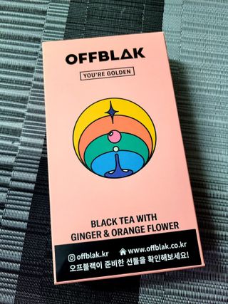 [오프블랙] 아침을 상큼하게 시작하는 에너지티! 유아골든 블렌딩홍차 12T — 5점을 준 리뷰어가 2022년 2월 올린 사용 사진
