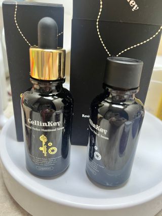 코매료 셀인키 리바이탈 퍼펙트 세럼 2종(천연오일100프로+순수비타민c150,000ppm) — 5점을 준 리뷰어가 2024년 2월 올린 사용 사진
