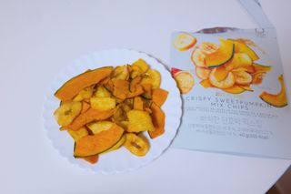 딜라이트 프로젝트 원물칩 2종 6ea(비트 믹스칩, 단호박 믹스칩) — 5점을 준 리뷰어가 2022년 4월 올린 사용 사진