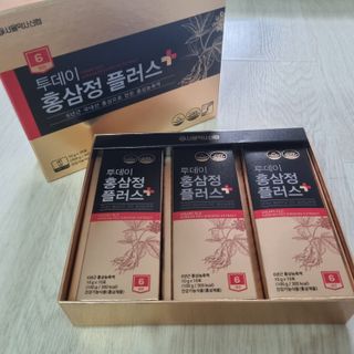 서울약사신협_투데이홍삼정플러스스틱_10g x 30포 — 5점을 준 리뷰어가 2021년 6월 올린 사용 사진