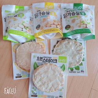 굽네몰 [굽네] 탱글탱글 닭가슴살볼 3종, 닭가슴살 오븐 스테이크 3종 — 5점을 준 리뷰어가 2021년 5월 올린 사용 사진
