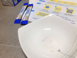 씨디랩 구강에서 장까지 한 번에 관리하는 더블락토 강아지 고양이 유산균 — 5점을 준 리뷰어가 2021년 6월 올린 사용 사진