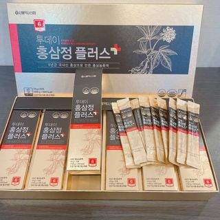 서울약사신협_투데이홍삼정플러스스틱_10g x 60포 — 5점을 준 리뷰어가 2021년 7월 올린 사용 사진