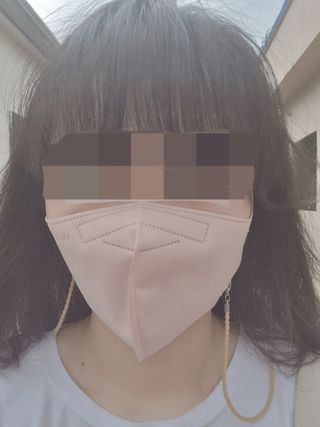 [애니가드] 셋업 메베마스크라이트  (대형 4컬러 + 중형 4컬러) — 5점을 준 리뷰어가 2022년 7월 올린 사용 사진