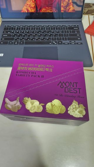 [몽베스트] 위드 더 블랜딩 하우스 콤부차 _ 버라이어티팩II — 5점을 준 리뷰어가 2024년 2월 올린 사용 사진