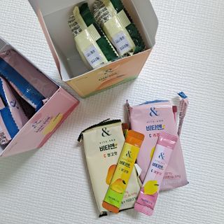 비타앤C 레몬맛, 망고맛 — 4점을 준 리뷰어가 2021년 7월 올린 사용 사진