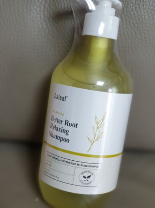 달리프 클로렐라 베러 루트 릴렉싱 샴푸 500ml — 5점을 준 리뷰어가 2021년 6월 올린 사용 사진