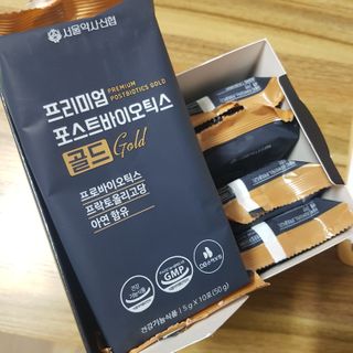서울약사신협_프리미엄포스트바이오틱스골드_5g x 50포 — 4점을 준 리뷰어가 2021년 2월 올린 사용 사진