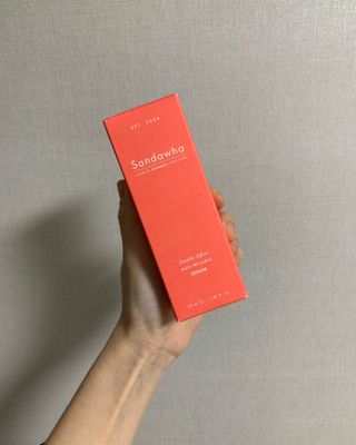 산다화 더블 이펙트 안티 링클 세럼 50ml — 5점을 준 리뷰어가 2022년 11월 올린 사용 사진
