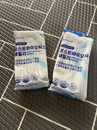 서울약사신협_포스트바이오틱스패밀리_5g x 100포 — 5점을 준 리뷰어가 2021년 3월 올린 사용 사진
