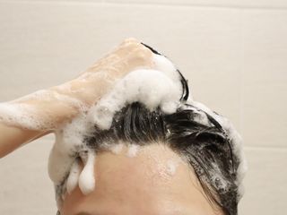 닥터시드 티트리 앤 라임 비건 지성케어 쿨 탈모 샴푸 (1000ml) — 5점을 준 리뷰어가 2024년 4월 올린 사용 사진