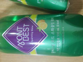 몽베스트 Montbest with Sparkling water Lemon OR Lime 20병(랜덤) — 5점을 준 리뷰어가 2021년 10월 올린 사용 사진