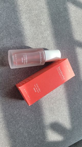 산다화 더블 이펙트 안티 링클 세럼 50ml — 5점을 준 리뷰어가 2023년 2월 올린 사용 사진
