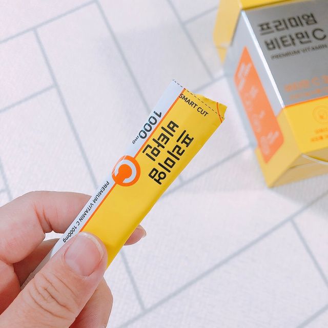 프리미엄 비타민C 1,000mg_2.5g x 50포 리뷰 사진