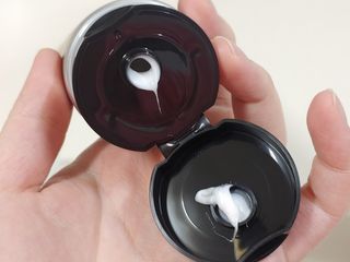 [갸스비] 명불허전, 남성을 위한 브랜드 갸스비의 올인원, 폼클렌징, 헤어오일 3종 — 2.5점을 준 리뷰어가 2021년 3월 올린 사용 사진