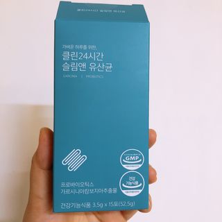 클린24시간 슬림앤유산균 1박스 (3.5g X 15포) — 4점을 준 리뷰어가 2022년 11월 올린 사용 사진