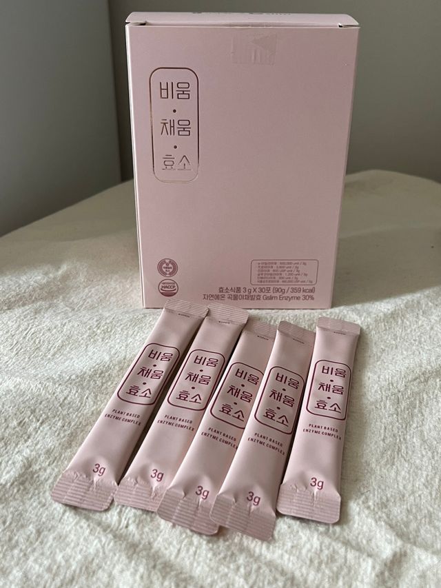 비움채움효소 3g 30포 리뷰 사진