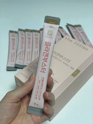 더리틀스 콜라겐부스터 — 5점을 준 리뷰어가 2023년 1월 올린 사용 사진