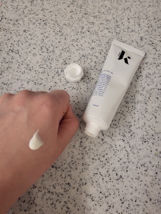 키노닉스 원더 레미디 튜브 보습크림 — 5점을 준 리뷰어가 2022년 4월 올린 사용 사진