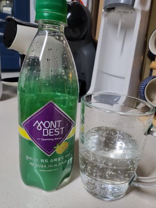 몽베스트 Montbest with Sparkling water Lemon OR Lime 20병(랜덤) — 5점을 준 리뷰어가 2022년 7월 올린 사용 사진