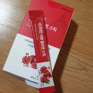 이너미인 석류 콜라겐 스틱 — 5점을 준 리뷰어가 2021년 1월 올린 사용 사진