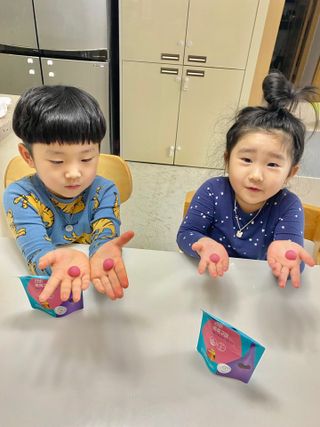 푸름웰니스 라바 쑥쑥구미 36g — 5점을 준 리뷰어가 2022년 3월 올린 사용 사진