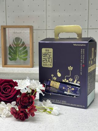 광동생활건강 나우 [광동] 배도라지 쌍화스틱 10mL x 100포 — 5점을 준 리뷰어가 2023년 2월 올린 사용 사진