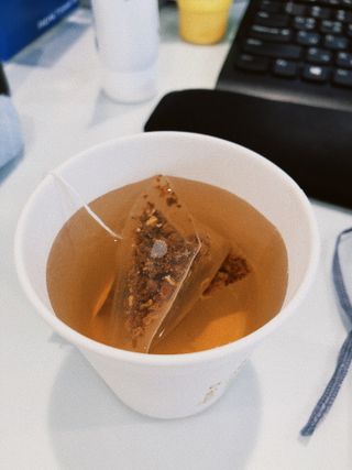 산그리메 국내산 호박차 100티백 대용량 삼각티백차 — 5점을 준 리뷰어가 2021년 7월 올린 사용 사진