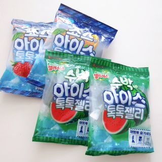 롯데제과 죠스바 아이스 톡톡 젤리 — 4점을 준 리뷰어가 2021년 10월 올린 사용 사진