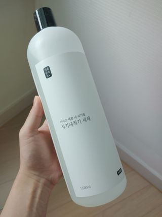 [생활공작소] 식기세척기용 액체세제  X 2개입 — 5점을 준 리뷰어가 2020년 12월 올린 사용 사진