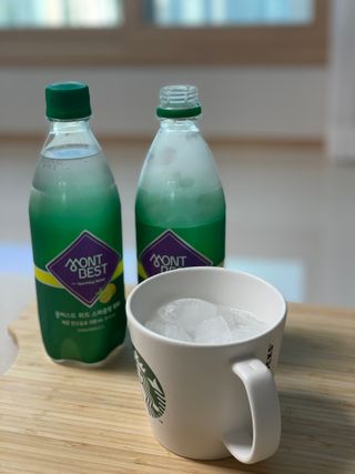 몽베스트 Montbest with Sparkling water Lemon OR Lime 20병(랜덤) — 5점을 준 리뷰어가 2022년 8월 올린 사용 사진
