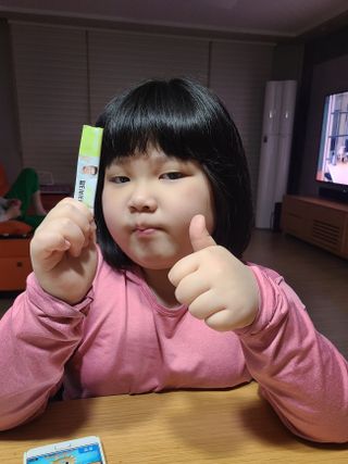 연세생활건강 키즈텐 멀티비타민 1BOX (30포) — 5점을 준 리뷰어가 2022년 5월 올린 사용 사진