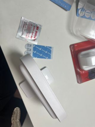 3M 클립이 유연한 칫솔걸이 + 물받이 분리 가능 비누 받침대 — 5점을 준 리뷰어가 2024년 5월 올린 사용 사진