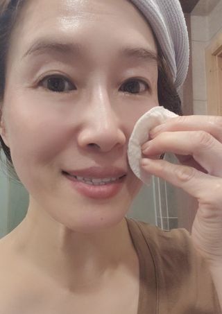 디어엘로디 무표백 021패드  12개세트 — 5점을 준 리뷰어가 2022년 9월 올린 사용 사진