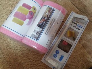 위케어 일회용 향균 수세미 50매 2롤 세트 총 100매 Pink — 4.5점을 준 리뷰어가 2021년 2월 올린 사용 사진