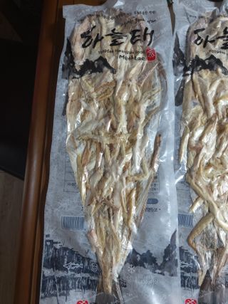 [오늘바스켓] 용대리 손질하늘태 130g — 5점을 준 리뷰어가 2021년 5월 올린 사용 사진
