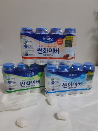 LIVE 매일바이오 썬화이버 드링킹 요거트 — 5점을 준 리뷰어가 2022년 8월 올린 사용 사진