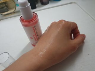 아이앤립 / EYENLIP 아이앤립 연어오일 리바이탈라이징 앰플 — 4점을 준 리뷰어가 2021년 3월 올린 사용 사진