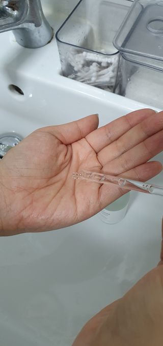 오투에니원 갈락토미세스 리바이탈라이징 프리미엄 화이트닝 에센스 50ml — 4점을 준 리뷰어가 2023년 1월 올린 사용 사진
