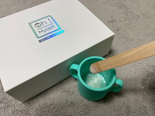 피비에스코리아 [오마이셀프] 셀프왁싱키트 — 5점을 준 리뷰어가 2021년 11월 올린 사용 사진