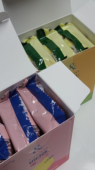 비타앤C 레몬맛, 망고맛 — 5점을 준 리뷰어가 2021년 6월 올린 사용 사진